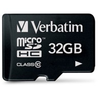 VERBATIM Memorijska kartica Premium MicroHC, 32 GB, 90 MB/s