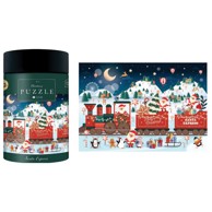INTERDRUK Božićne puzzle Santa Express, 250 kom.
