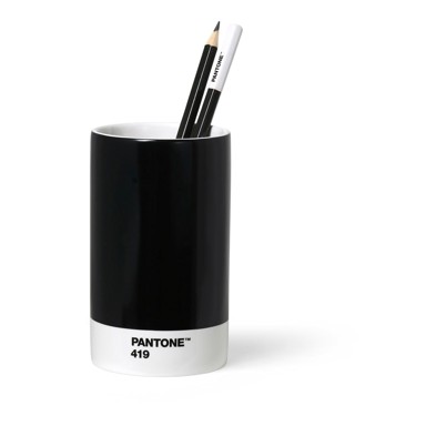 PANTONE Keramički uredski organizator za dopisnice Black 419 
