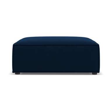 MICADONI HOME Tamno plavi baršunast tabure Jodie