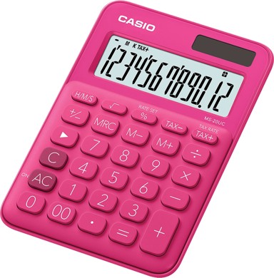 CASIO Kalkulator MS-20 UC, crveni