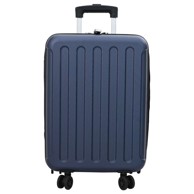 Sklopivi kofer, 20", 34x23x55,5 cm, tamno plavi, ABS