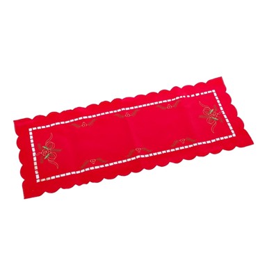 CASA SELECCIÓN Nadstolnjak s božićnim motivom 32x85 cm
