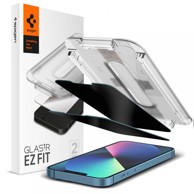 SPIGEN Glass TR EZ-FIT zaštitno kaljeno staklo 2kom za iPhone 13 / 13 Pro / 14 - Privacy
