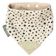 CHEEKY CHOMPERS Slinček Neckerchew Premium Leopard Spots
