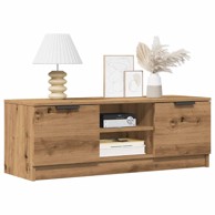 TV ormarić artisan hrast 102x35x36,5 cm izrađeno drvo