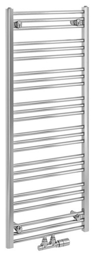 BRUCKNER Radijator ALBRECHT, 500 x 1250 mm, kromirani, središnji priključak