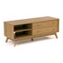 WOODMAN TV komoda u dekoru hrasta u prirodnoj boji 130x50 cm Kensal