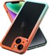 Futrola za Apple iPhone 14 Plus, oklopna, gradijentna, crno-narančasta, TPU