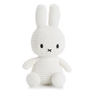 MIFFY Plišana igračka Zeko ECO Corduroy, prljavo bijela, 23 cm