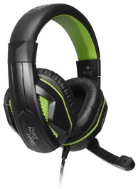 STEELPLAY Gaming slušalice HP45, crno-zelene