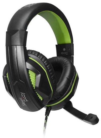 STEELPLAY Gaming slušalice HP45, crno-zelene