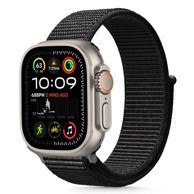 TECH-PROTECT Remen Nylon za Apple Watch/Ultra 44/45/46/49mm, crni
