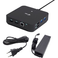 I-TEC Adapter USB-C DS 2x HDMI 1x DP 1x GLAN