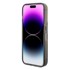 KARL LAGERFELD Prozirna maskica za Apple iPhone 15 Pro s tekućim šljokicama
