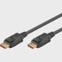 GOOBAY Kabel DisplayPort 2.1 certificiran 16K @ 60Hz 80 Gbit/s 1 m crni