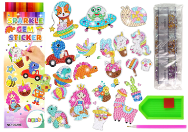 Dijamantni vez, naljepnice