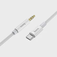HOCO AUX Audio Jack kabel 3,5 mm na tip C, UPA19, 1 m, srebrni