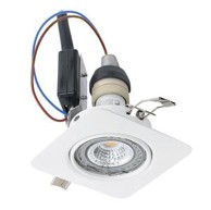 EGLO Ugradbena LED rasvjeta, GU10, 5 W, 87x87 3000K, bijela