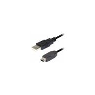 TRANSMEDIA Kabel USB-A na 5-pin mini USB, 0.3m