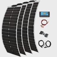 Fleksibilni solarni panel, set 200W, solar kit