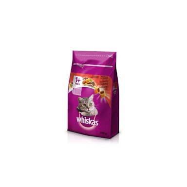 WHISKAS 1+ s govedinom, 300 g