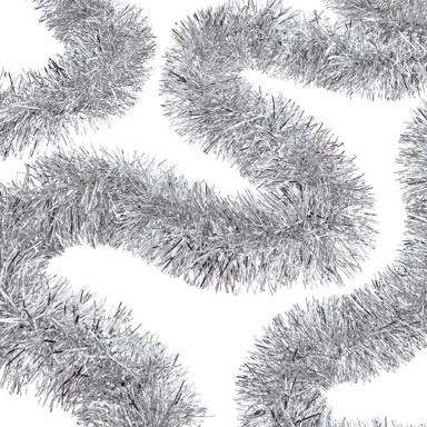 Girlanda 270 cm srebrna