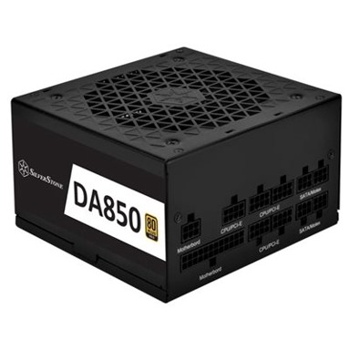 SILVERSTONE Napajanje Decathlon DA850-G, 850W, ATX, Active PFC, 120mm vent.