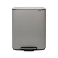BRABANTIA Kanta za otpad 2X30 l, platinum