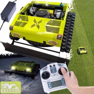 ROSFIX Grassor Multiforce 1000Gt-G22P – robotska kosilica na gusjenicama 1000 mm, Loncin 764Cc 22Hp, 2×1000 W, 24 V, 50°