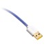 DUCKY Spiralni kabel Premicord Afterglow, USB Type C na Type A, 1,8 m DACOC2-AFT1