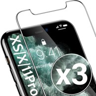 9H kaljeno staklo za Apple iPhone XS/X/11 Pro visoke otpornosti, čvrsto, 3 kom