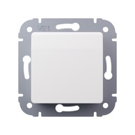 Utičnica podžbukna s poklopcem bijela I200