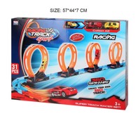 Staza za autiće Race, 31 elemenata