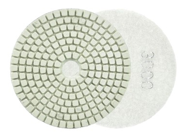 Polirni disk za mokro brušenje kamenine, 100 mm, P3000