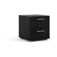 TVILUM Crni noćni ormarić Pepe