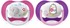 PHILIPS AVENT Silikonska duda Ultra Air SCF080/08 , 6-18 mjeseci, 2 komada, slon/pingvin