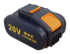 WORX Akumulator baterija za elektronički alat wa3553, 20 V, 4 Ah, 80 Wh