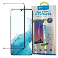 BESTSUIT Kaljeno staklo s folijom za Samsung Galaxy S22, cijeli zaslon, okvir, prozirno