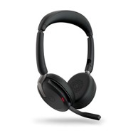JABRA Slušalice Evolve2 65 Flex UC, crne, WLC bežično punjenje, Link380a, on-ear, Stereo, USB, BT