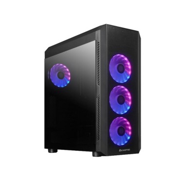 CHIEFTEC Kućište Scorpion 4, mid tower, ATX, staklo, crno
