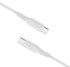 FIXED Kabel USB tekući silikonski USB-C/ USB-C s PD podrškom, 60 W, 1,2 m, bijeli