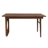 WOODMAN Smeđi stol Bau