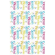 Rolo zavjesa za tuš, 150x240 cm, šareno