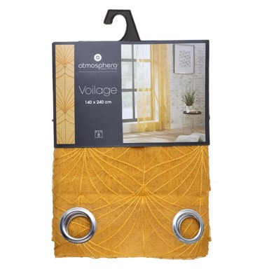 ATMOSPHERA Gotove zavjese Mia, 140x240 cm, oker