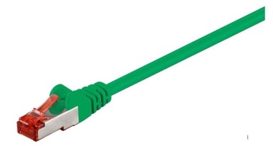 Mrežni spojni kabel, F/UTP, kategorija 6, duljina 2 m, PVC, zelena
