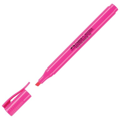 FABER-CASTELL marker za označavanje Slim 38 Superfluorescent, 1-5 mm, rozi