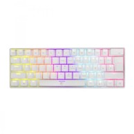 WHITE SHARK Tipkovnica GK-2022 Shinobi, bijela, LED, Plavi switch, mehanička, USB
