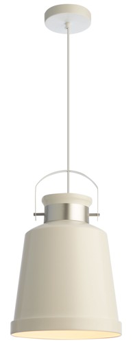 Visilica PD303-1, aluminij bijela i mat bijela