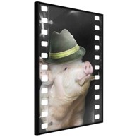 Poster Dressed Up Piggy 20x30